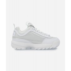 Кроссовки Fila Disruptor 2 белые с серебристым