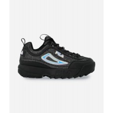 Кроссовки Fila Disruptor 2 черные с серебряным