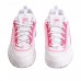 Кроссовки Fila Disruptor 2 белые с розовым