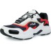 Кроссовки FILA LUMINANCE Черно-красно-белые мужские (41-45)