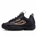 Кроссовки Fila Disruptor 2 черные с золотым