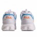 Кроссовки Fila Disruptor 2 бело-сине-оранжевые