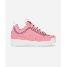 Кроссовки Fila Disruptor 2 со строчкой розовые
