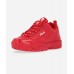 Кроссовки Fila Disruptor 2 лаковые красные