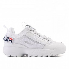 Кроссовки Fila Disruptor 2 белые с логотипом
