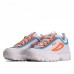 Кроссовки Fila Disruptor 2 бело-сине-оранжевые
