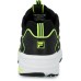 Кроссовки FILA RAY TRACER NEON Черно-зеленые женские (36-41)