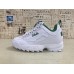 Женские кроссовки Fila Disruptor 2 Бело-Зеленые (36-40)