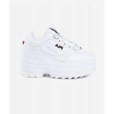 Кроссовки Fila Disruptor 2 на высокой платформе белые