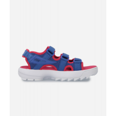 Сандалии FILA Disruptor Sandals синие с красным