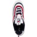Кроссовки FILA RAY Бело-красно-черные мужские (41-45)